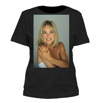 Sharon Stone Women's Cut T-Shirt