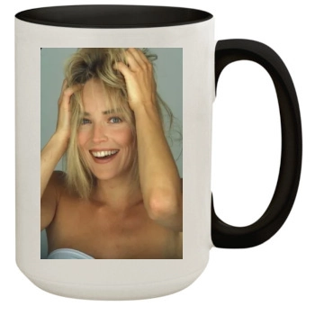 Sharon Stone 15oz Colored Inner & Handle Mug