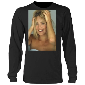 Sharon Stone Men's Heavy Long Sleeve TShirt