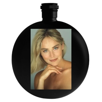 Sharon Stone Round Flask