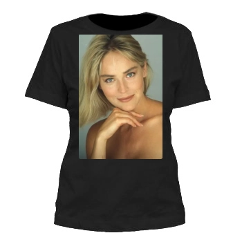 Sharon Stone Women's Cut T-Shirt