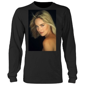 Sharon Stone Men's Heavy Long Sleeve TShirt