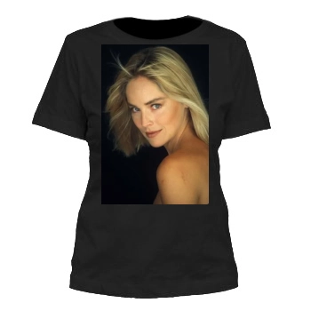 Sharon Stone Women's Cut T-Shirt