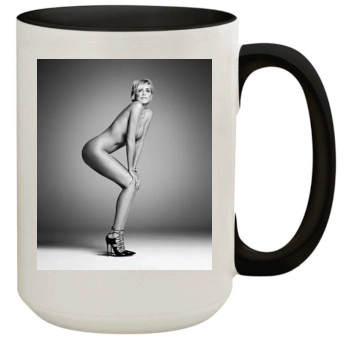 Sharon Stone 15oz Colored Inner & Handle Mug