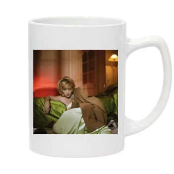 Sharon Stone 14oz White Statesman Mug