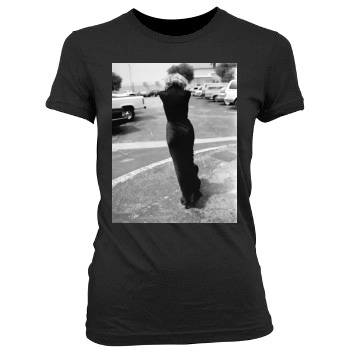 Sharon Stone Women's Junior Cut Crewneck T-Shirt