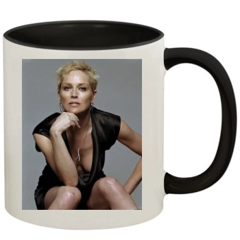 Sharon Stone 11oz Colored Inner & Handle Mug