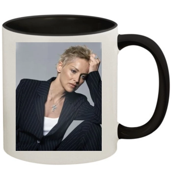 Sharon Stone 11oz Colored Inner & Handle Mug