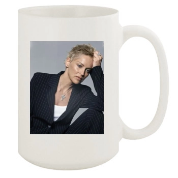 Sharon Stone 15oz White Mug