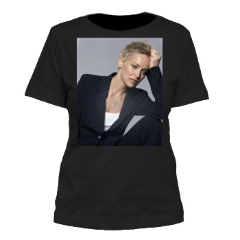 Sharon Stone Women's Cut T-Shirt