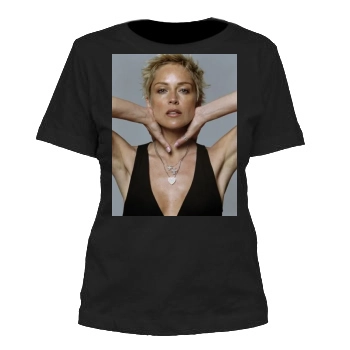 Sharon Stone Women's Cut T-Shirt