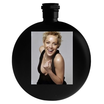 Sharon Stone Round Flask