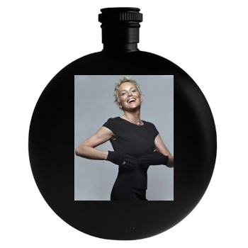 Sharon Stone Round Flask