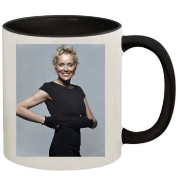 Sharon Stone 11oz Colored Inner & Handle Mug