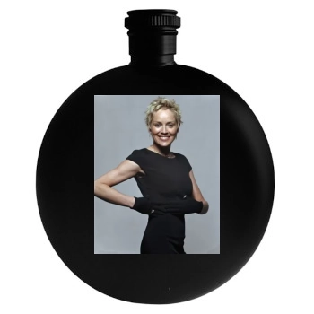 Sharon Stone Round Flask