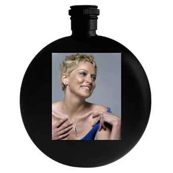 Sharon Stone Round Flask