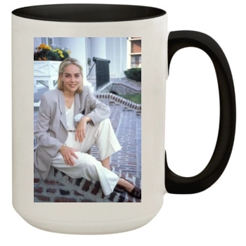 Sharon Stone 15oz Colored Inner & Handle Mug