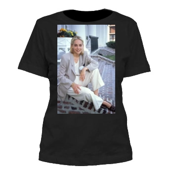 Sharon Stone Women's Cut T-Shirt