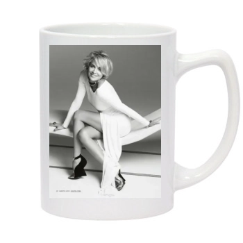 Sharon Stone 14oz White Statesman Mug