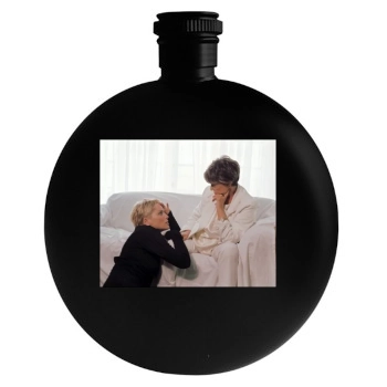 Sharon Stone Round Flask