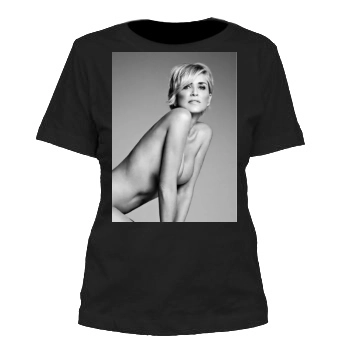 Sharon Stone Women's Cut T-Shirt