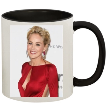 Sharon Stone 11oz Colored Inner & Handle Mug