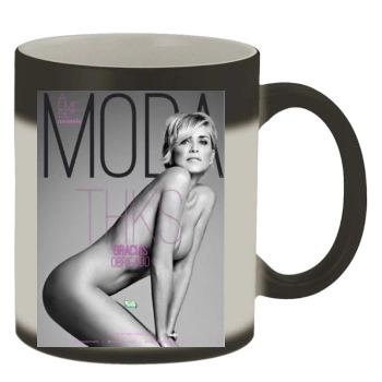 Sharon Stone Color Changing Mug