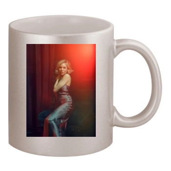 Sienna Miller 11oz Metallic Silver Mug