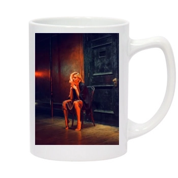 Sienna Miller 14oz White Statesman Mug