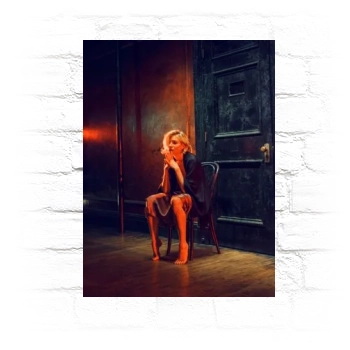 Sienna Miller Metal Wall Art