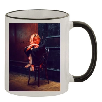 Sienna Miller 11oz Colored Rim & Handle Mug