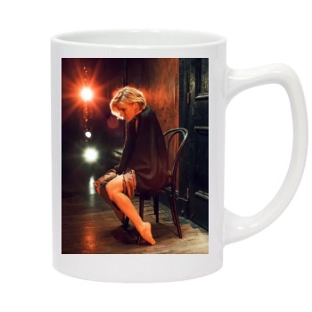 Sienna Miller 14oz White Statesman Mug