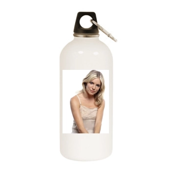 Sienna Miller White Water Bottle With Carabiner