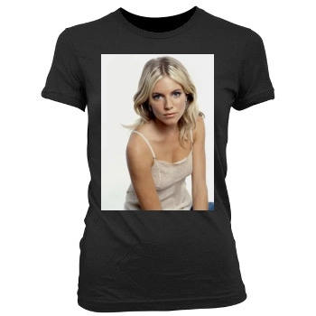 Sienna Miller Women's Junior Cut Crewneck T-Shirt