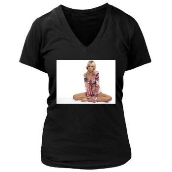 Sienna Miller Women's Deep V-Neck TShirt