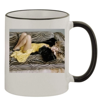 Sienna Miller 11oz Colored Rim & Handle Mug