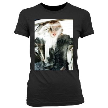 Sienna Miller Women's Junior Cut Crewneck T-Shirt