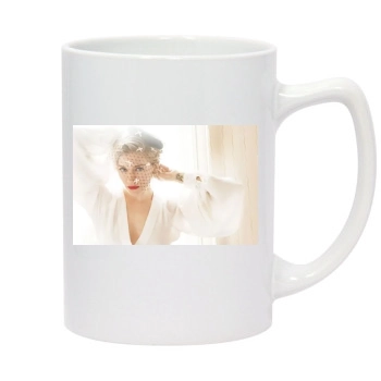 Sienna Miller 14oz White Statesman Mug