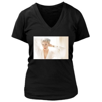 Sienna Miller Women's Deep V-Neck TShirt