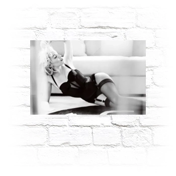 Sienna Miller Metal Wall Art