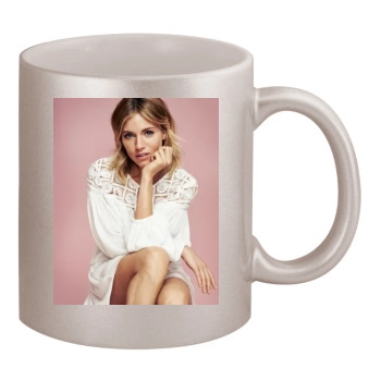 Sienna Miller 11oz Metallic Silver Mug