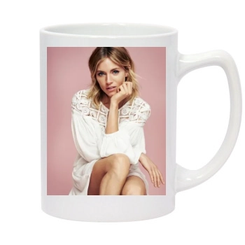 Sienna Miller 14oz White Statesman Mug