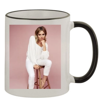 Sienna Miller 11oz Colored Rim & Handle Mug