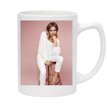 Sienna Miller 14oz White Statesman Mug