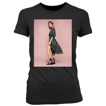 Sienna Miller Women's Junior Cut Crewneck T-Shirt