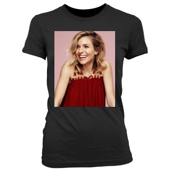 Sienna Miller Women's Junior Cut Crewneck T-Shirt