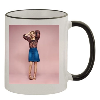 Sienna Miller 11oz Colored Rim & Handle Mug