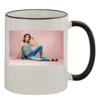 Sienna Miller 11oz Colored Rim & Handle Mug