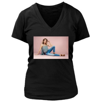 Sienna Miller Women's Deep V-Neck TShirt