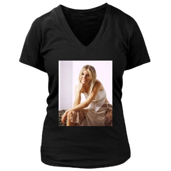 Sienna Miller Women's Deep V-Neck TShirt